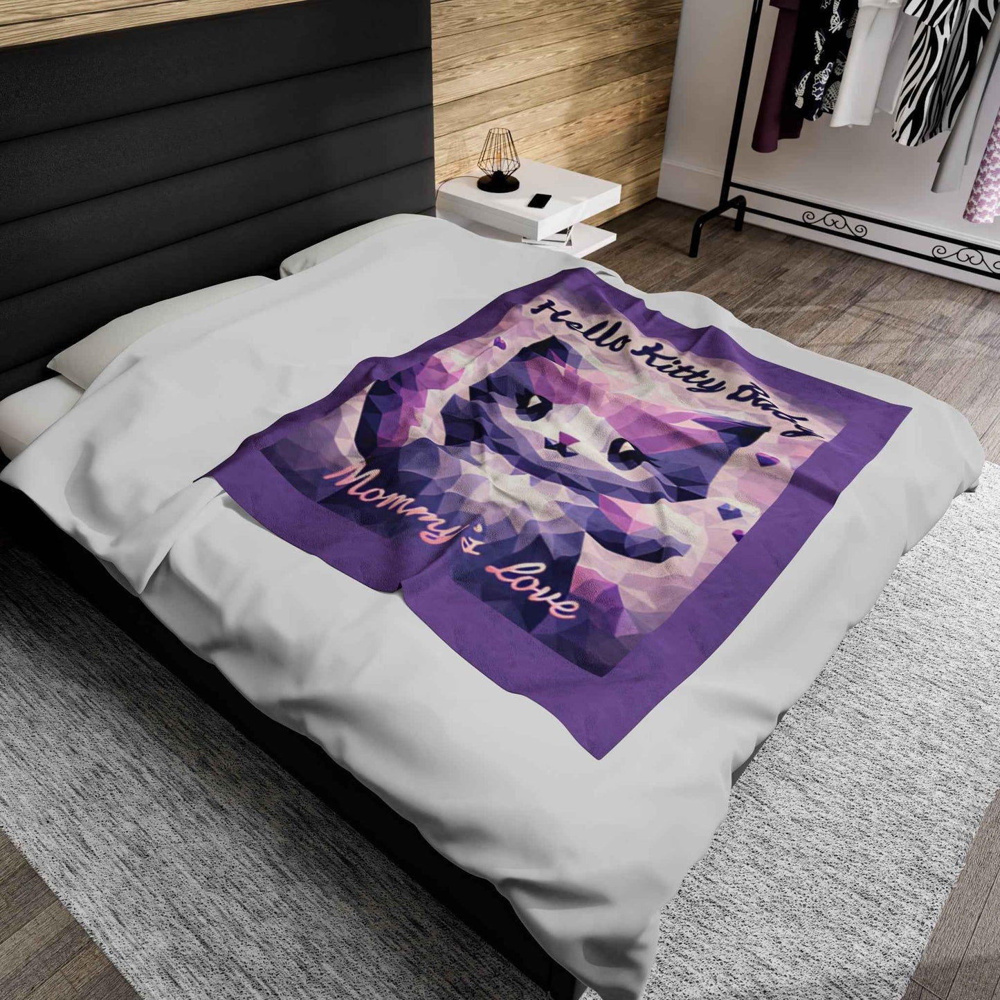 Copy of Velveteen Plush Blanket - Hello Kittyy Blanket Store