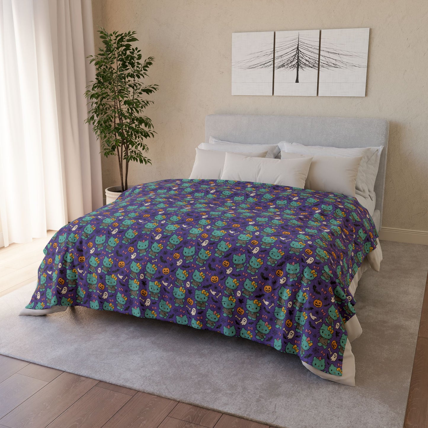 Soft Polyester Blanket - Hello Kittyy Blanket Store