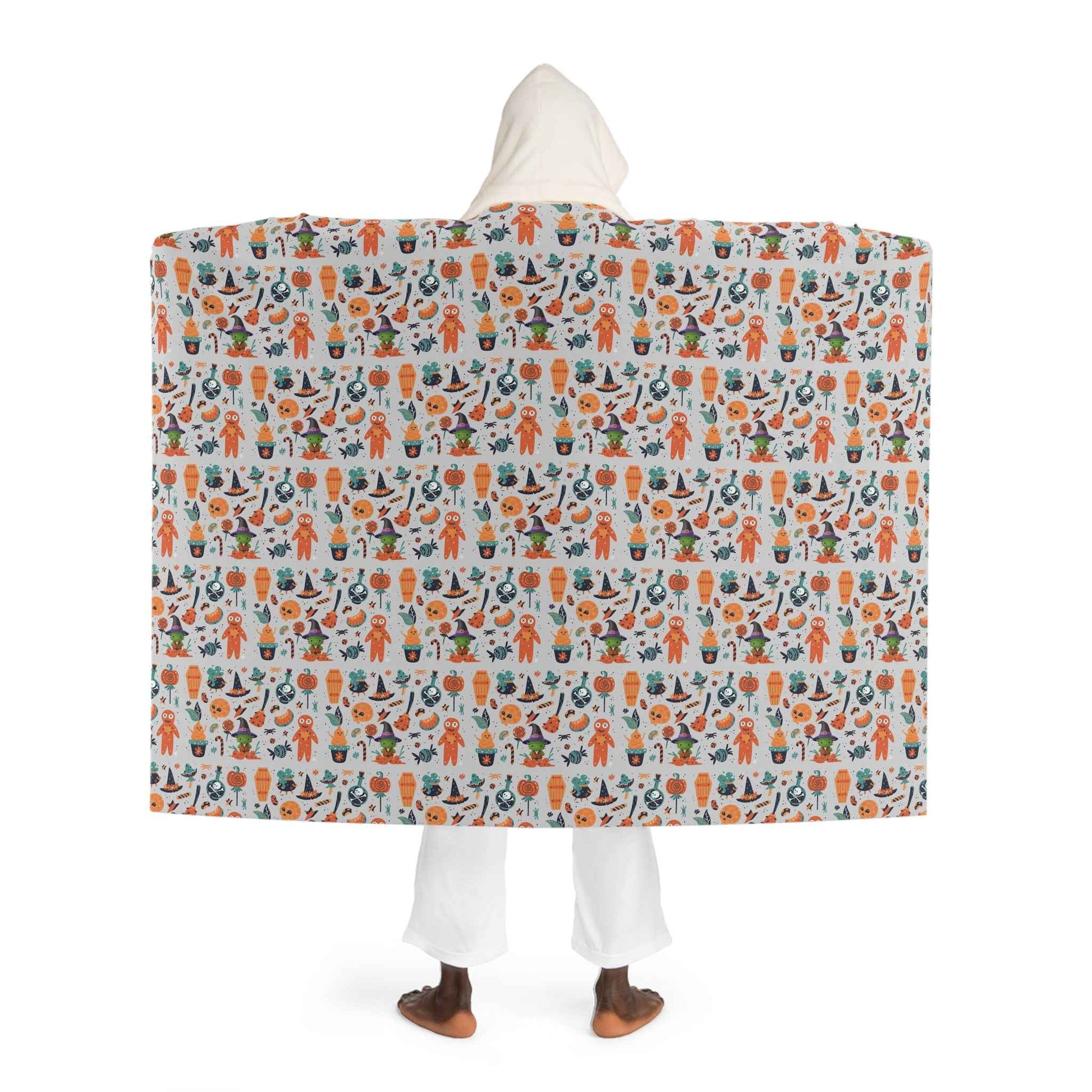 Hooded Sherpa Blanket sanrio lovers