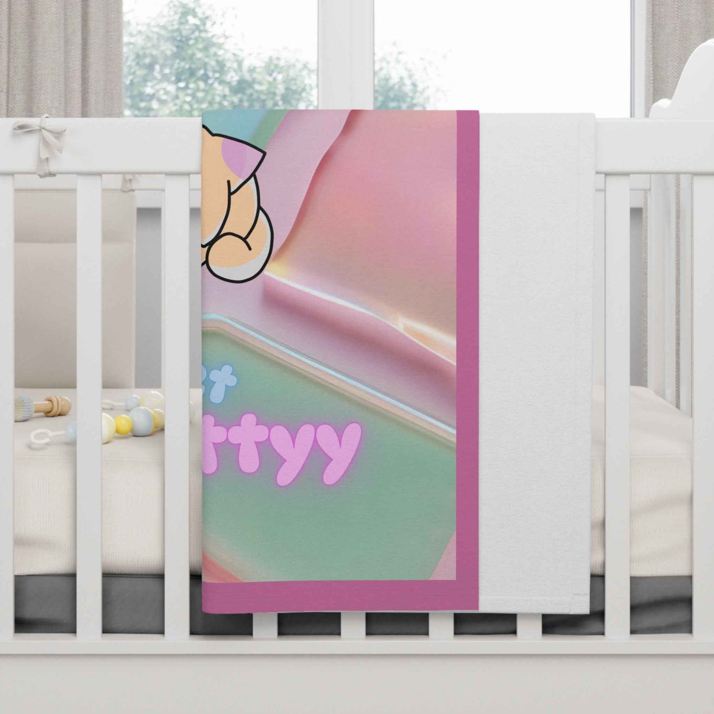 Hello kittyy Fleece Baby Blanket - Hello Kittyy Blanket Store