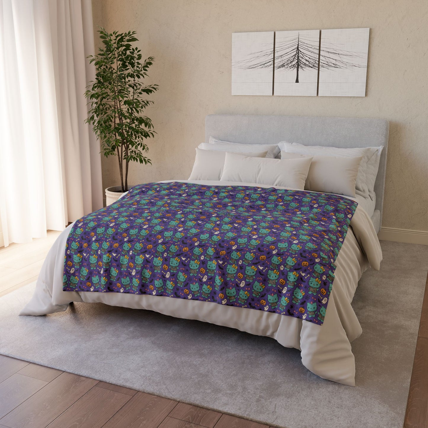 Soft Polyester Blanket - Hello Kittyy Blanket Store