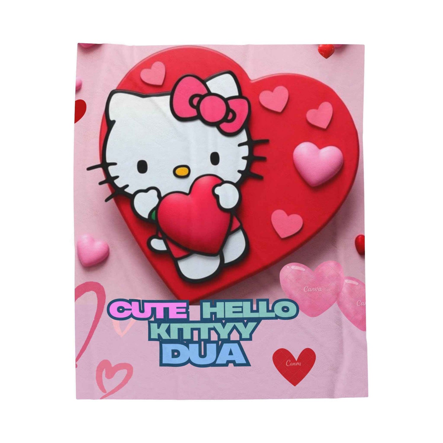 Velveteen Plush Blanket - Hello Kittyy Blanket Store