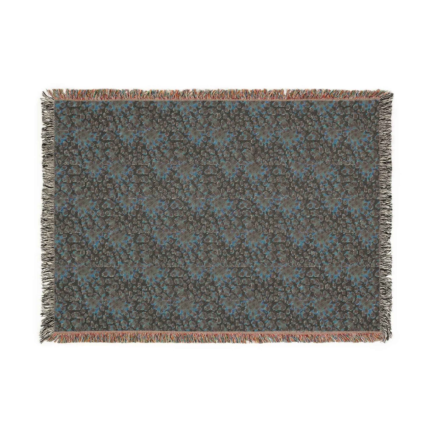 Cozy Woven Blanket leopard print- Stylish Home Decor for Comfort and Warmth - Hello Kittyy Blanket Store