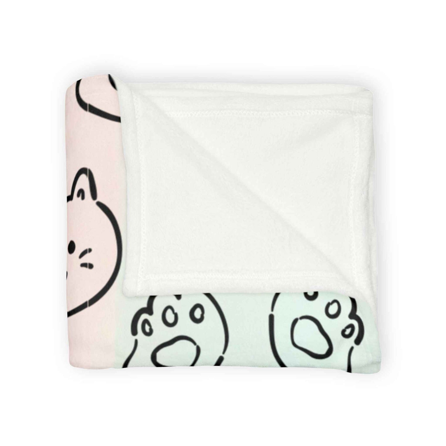 Cozy Cat-Themed and hello kitty blanket Soft Polyester Blanket - Perfect for Cat Lovers and Cozy Nights - Hello Kittyy Blanket Store