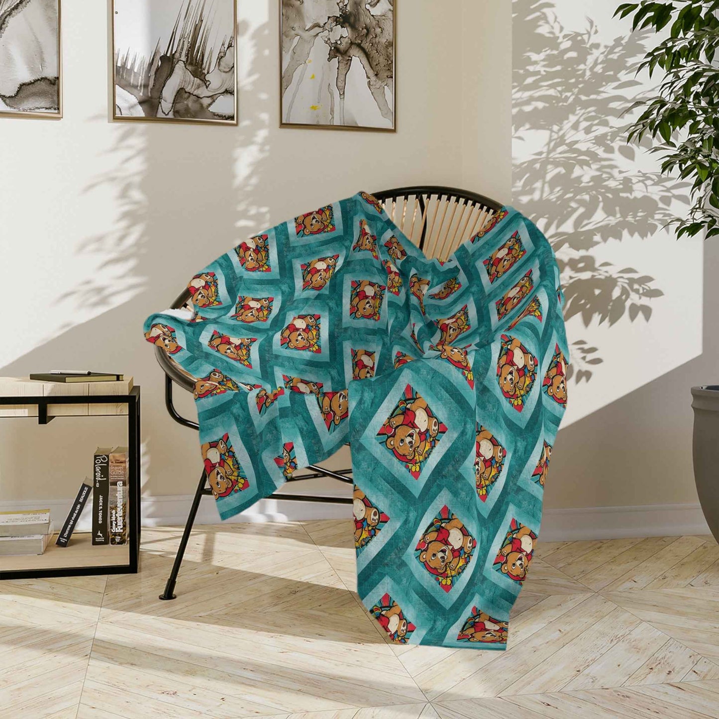 Winni the pooh Microfiber Blanket - Hello Kittyy Blanket Store