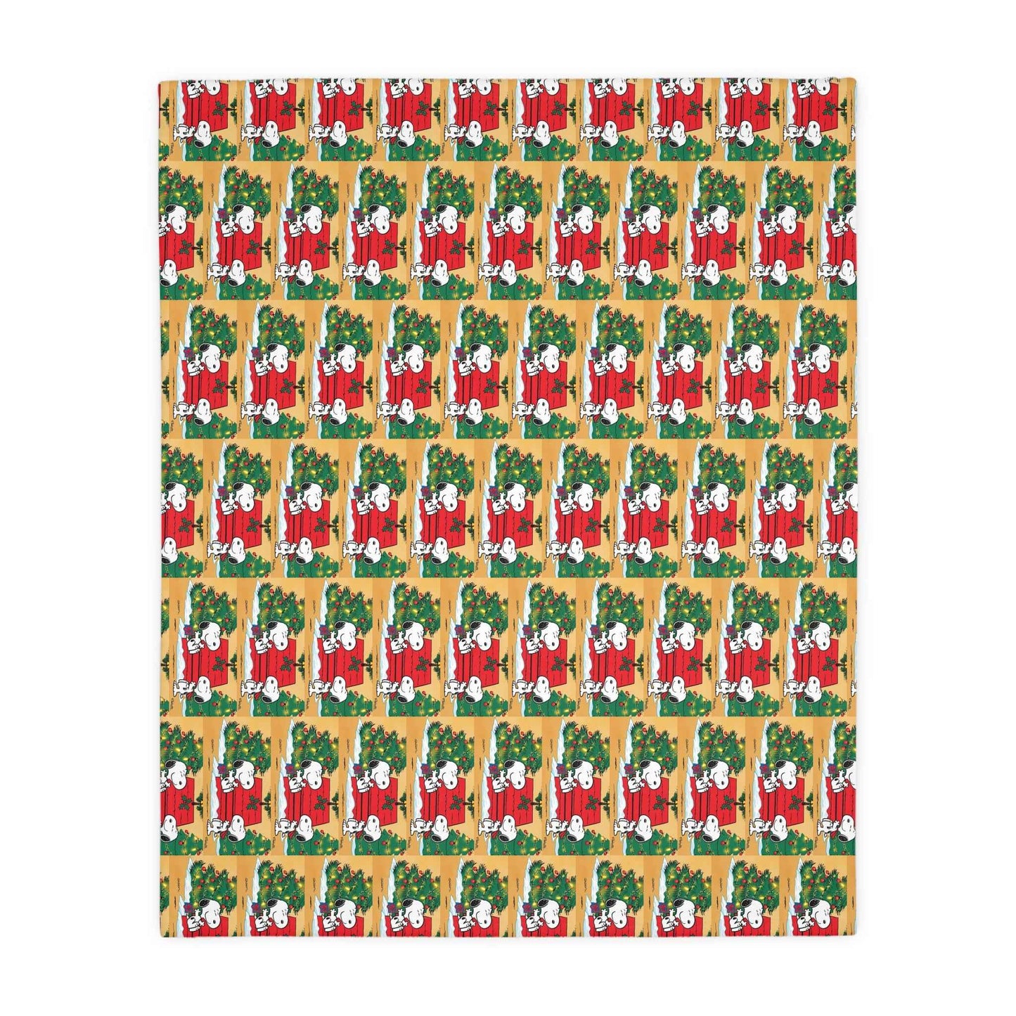 Blanket - Snoopy Christmas Theme Velveteen Microfiber (Two-Sided Print) snoopy blanket - Hello Kittyy Blanket Store