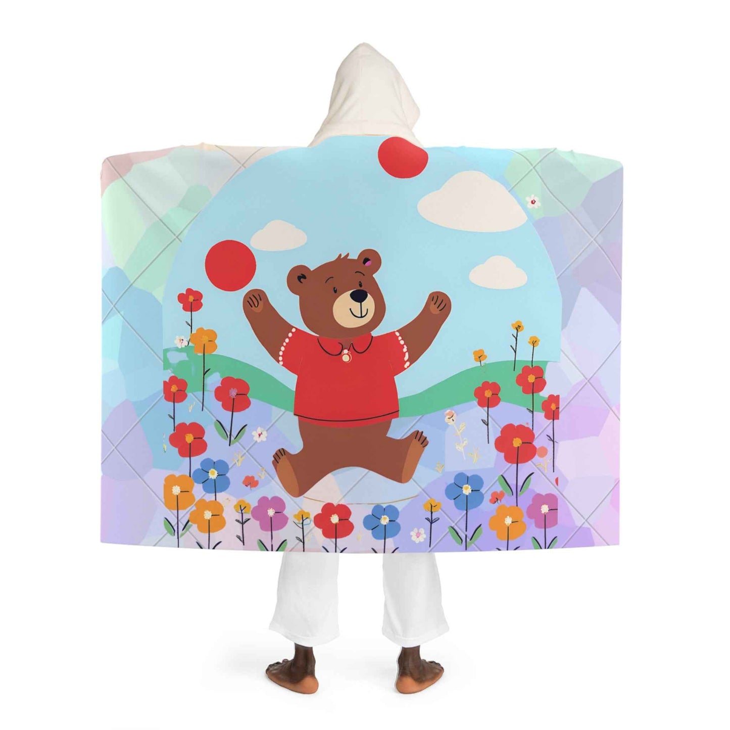 Hooded Blanket Winnie the Pooh - Hello Kittyy Blanket Store