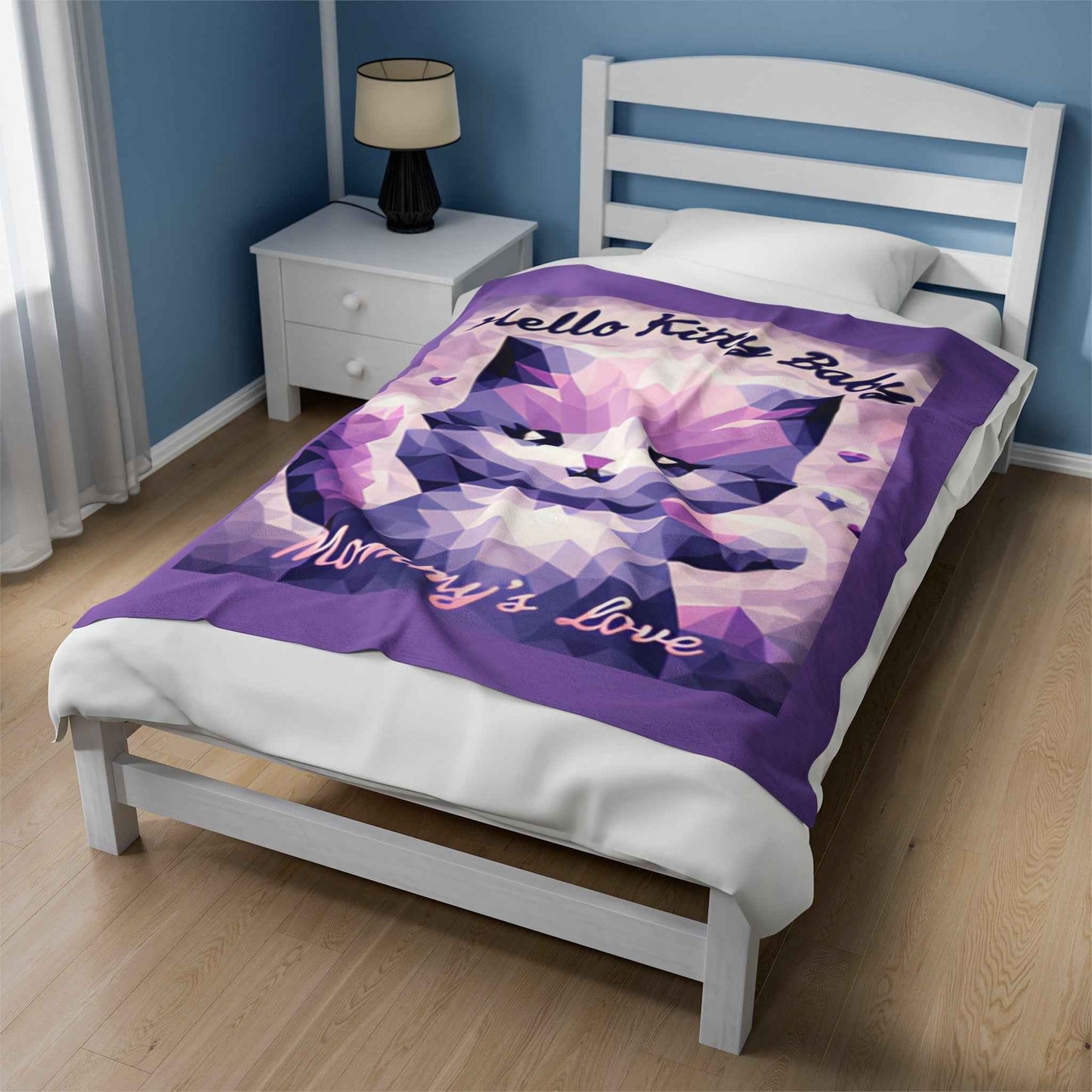 Copy of Velveteen Plush Blanket - Hello Kittyy Blanket Store