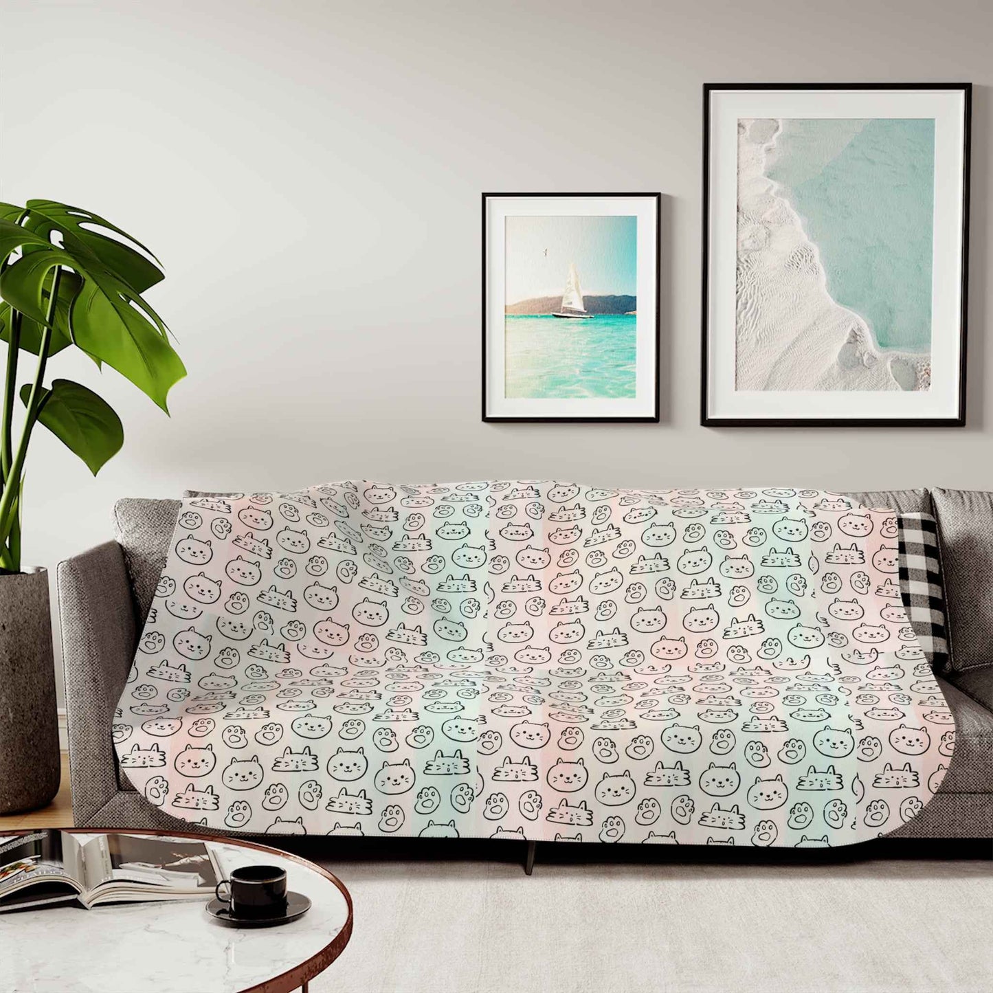 Sherpa Blanket, Cute Kittens hello kittyy - Hello Kittyy Blanket Store