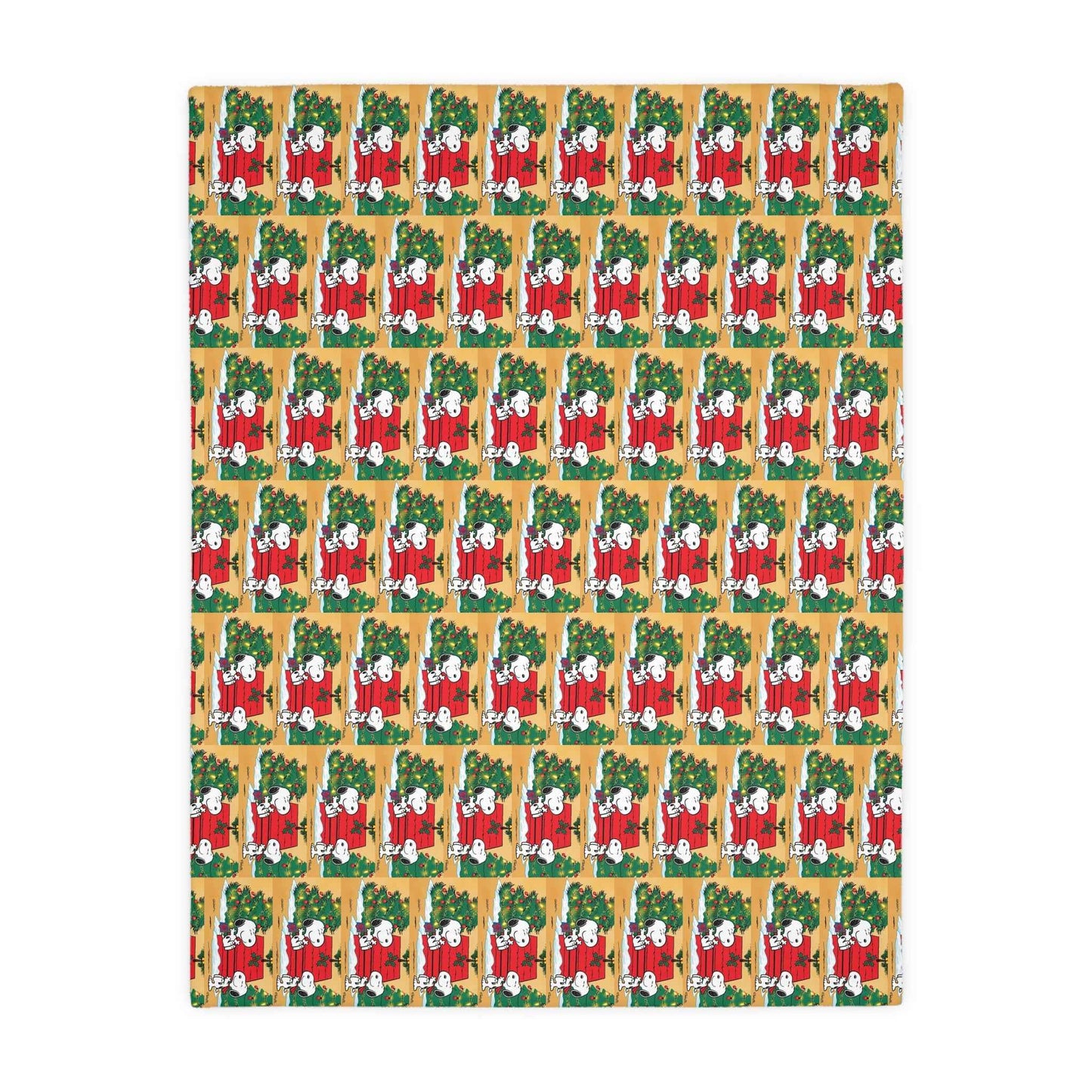 Blanket - Snoopy Christmas Theme Velveteen Microfiber (Two-Sided Print) snoopy blanket - Hello Kittyy Blanket Store