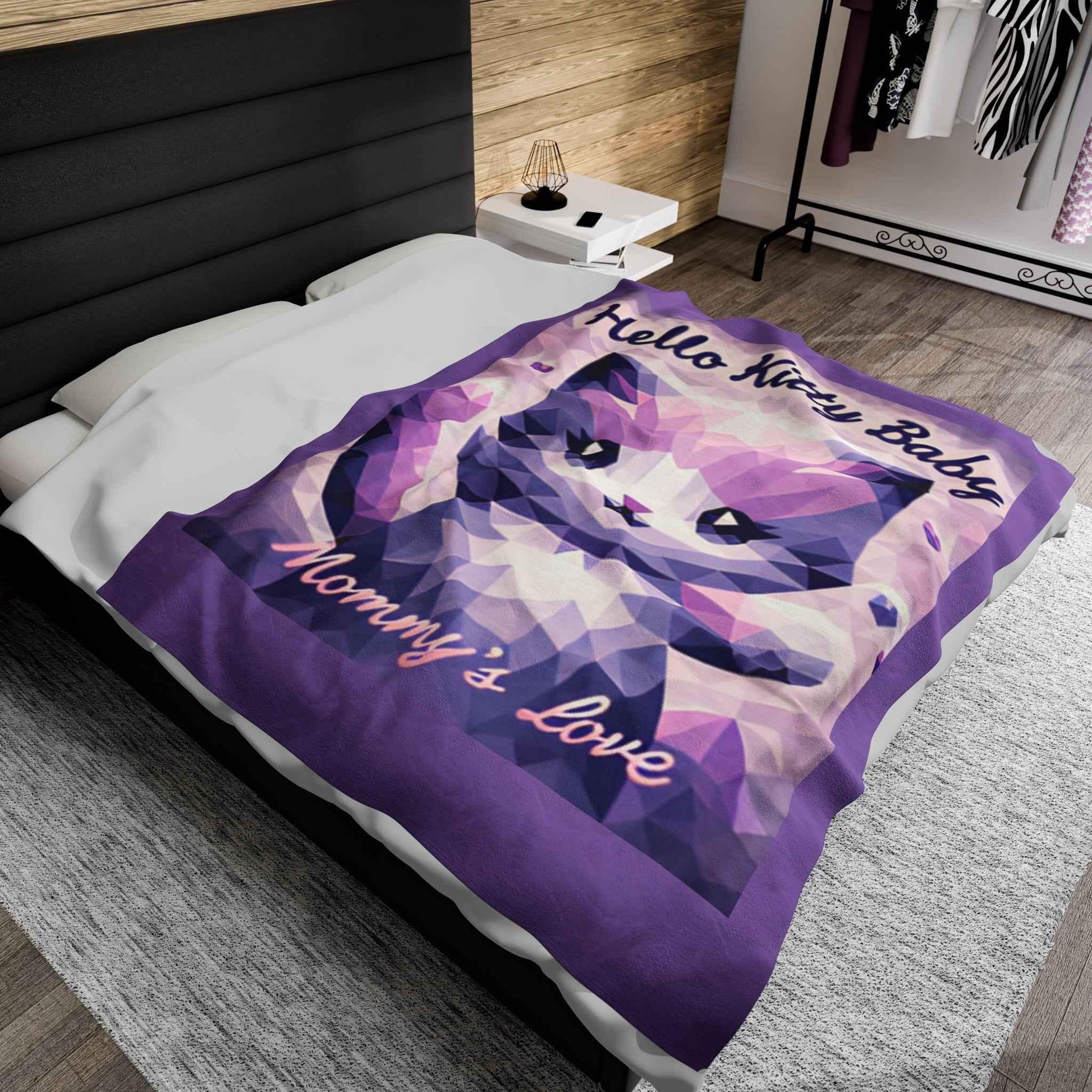 Hello Kittyy Blanket Velveteen Plush