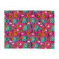 Arctic Blanket - Frankenstein Hello Kitty Halloween Pink