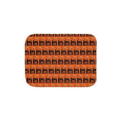 Sherpa Blanket - Black Hello Kitty Orange Blanket