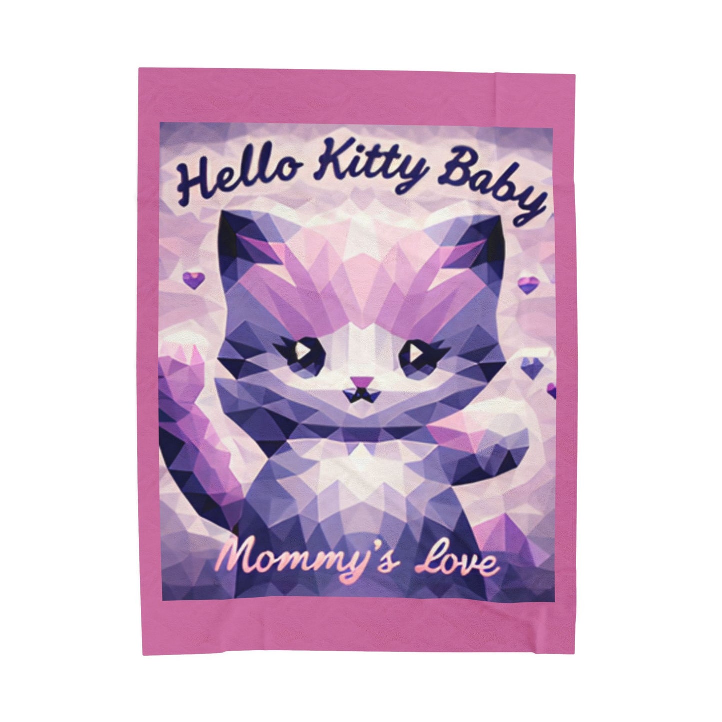 Dia duit Kittyy Blanket Velveteen Plush 