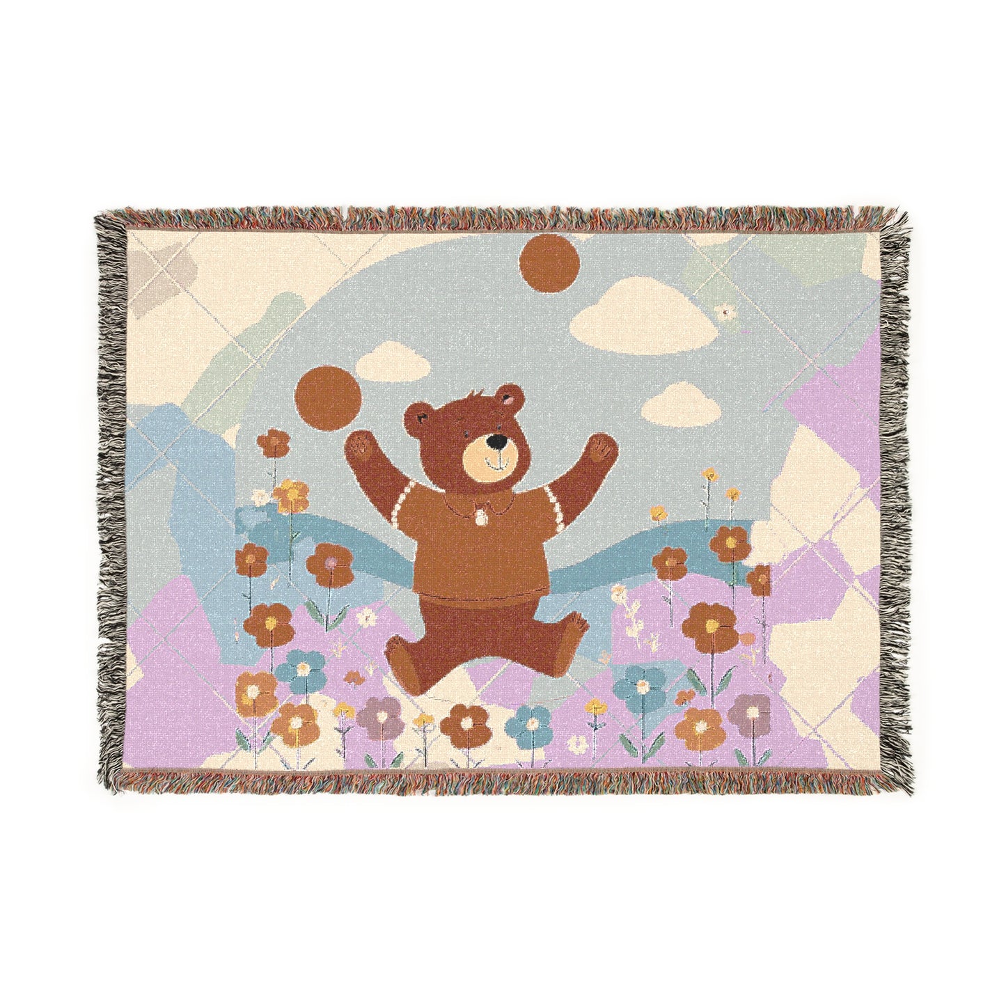 Woven Blanket - Winnie the Pooh Vibrant Colors