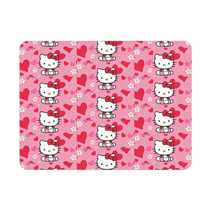 Adorable Hello Kitty Toddler Blanket - Cute Hearts Design for Cozy Comfort