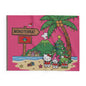 Arctic Fleece Blanket — Cute Hello Kitty Tropical Christmas on Montserrat Throw
