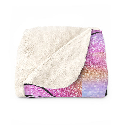 Unicorn Sherpa Blanket