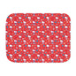 Hello Kitty Red Pattern Sherpa Blanket — Cozy Reversible Throw red blue hearts