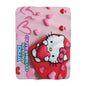 Personalized Sherpa Fleece Blanket with Hello Kitty Valentine Wish