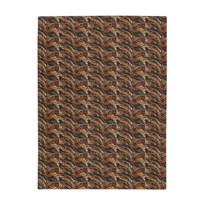 Cheetah print,leapard print,animal prints plush fleece blanket