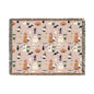 Woven Blanket - Frankenstein Hello Kitty Halloween Pumpkins