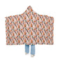 Hooded Blanket - Frankenstein Hello Kitty Halloween Design