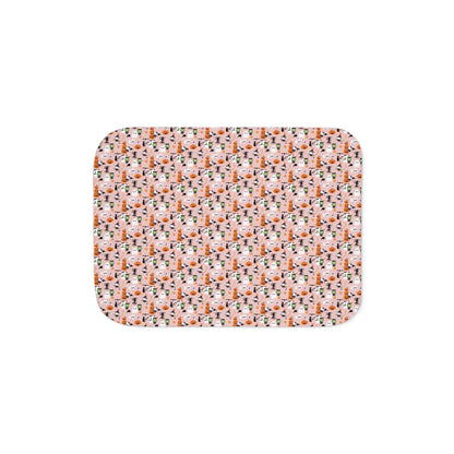 Sherpa Blanket - Soft Frankenstein Hello Kitty Light Pink Sherpa