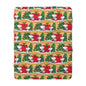 Sherpa Fleece Blanket - Snoopy Christmas Theme