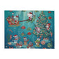 Arctic Fleece Blanket — Underwater Christmas Tree & Santa Sleigh Holiday Throw