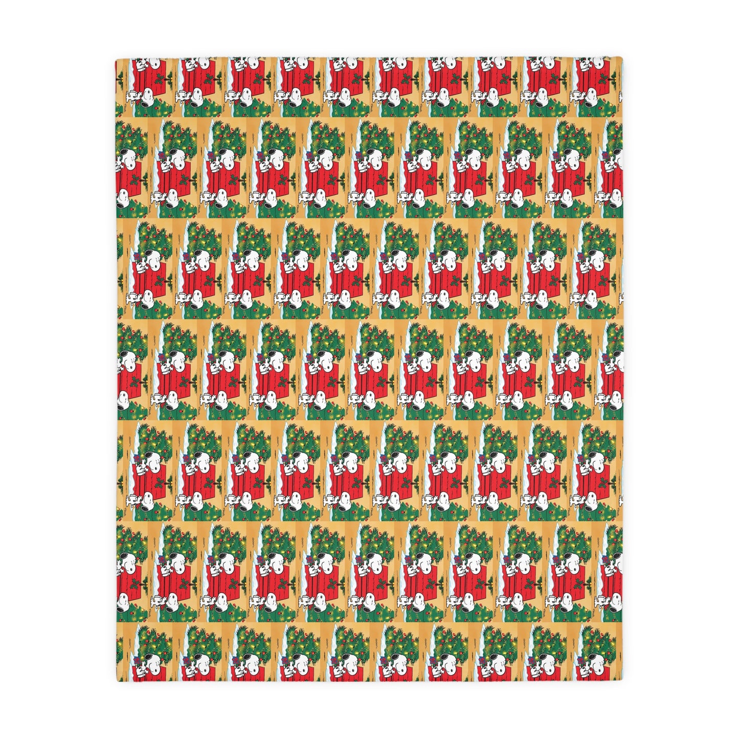 Blanket - Snoopy Christmas Theme Velveteen Microfiber (Two-Sided Print) snoopy blanket