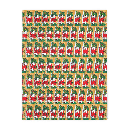 Blanket - Snoopy Christmas Theme Velveteen Microfiber (Two-Sided Print) snoopy blanket