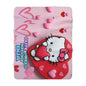 Personalized Sherpa Fleece Blanket with Hello Kitty Valentine Wish