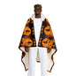 Halloween Hello Kitty Hooded Sherpa Fleece Blanket| orange