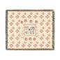 Woven Blanket Hello Kittyy Design