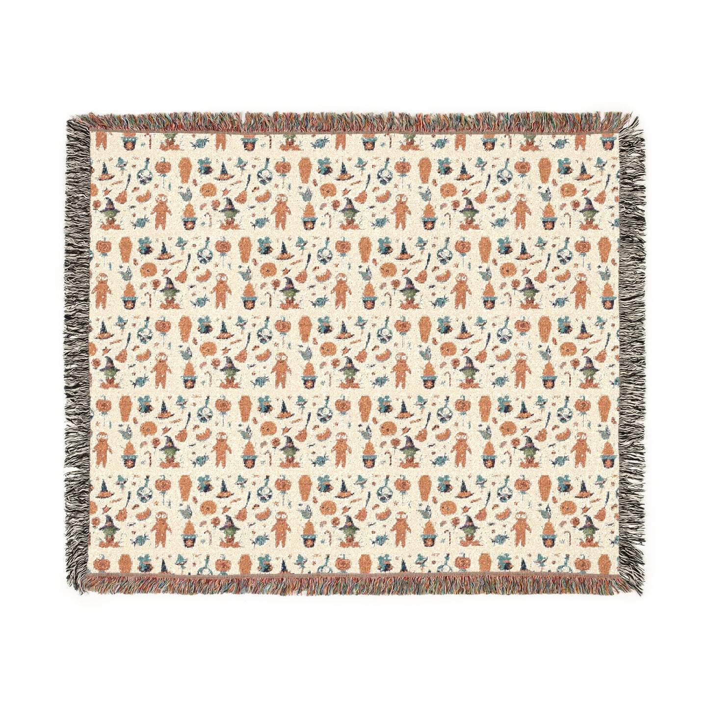 Woven Blanket - Frankenstein Hello Kitty Design