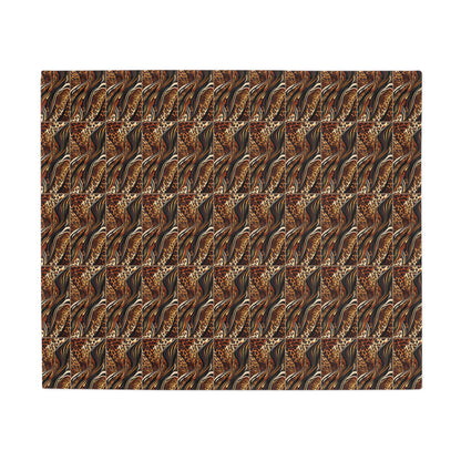 Cheetah print,leapard print,animal prints plush fleece blanket