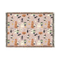 Woven Blanket - Frankenstein Hello Kitty Halloween Pumpkins