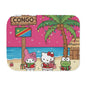 Hello Kitty Congo Beach Reversible Sherpa Blanket — Cozy Two-Color Throw