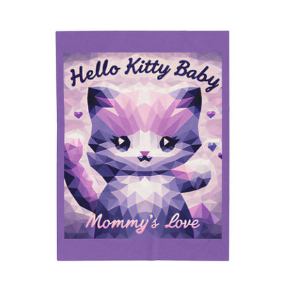 Hello Kittyy Blanket Velveteen Plush