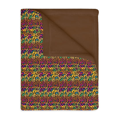 Velveteen Microfiber Blanket (Two-sided print)