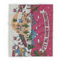 Hello Kitty Pink Christmas Arctic Fleece Blanket — Traveling USA Holiday Throw