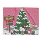 Hello Kitty Åland Christmas Fleece Blanket — Cute Holiday Tree Throw