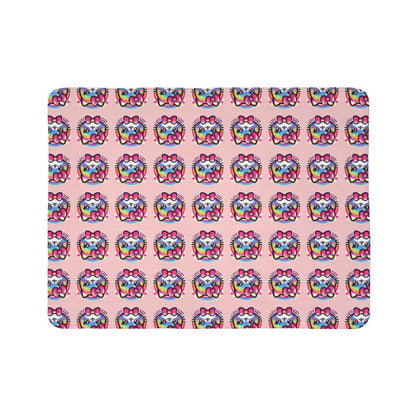 Sherpa Blanket - Hello Kitty Pink Design