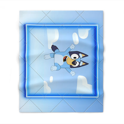 Bluey Character Throw Blanket